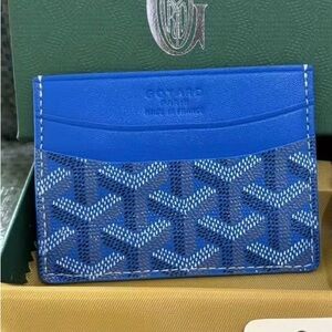 Blue Luxury Designer Cardholder wallet